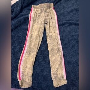 Calypso St Barth Joggers with Pink Stripes